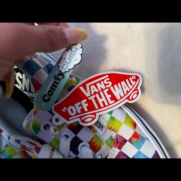 Rainbow VANS with comfy Cush inside - Picture 4 of 4